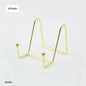 Gift To Love | Frame Holder Display Stand Iron | Color : Gold | Size : 4.5 Inch | Code : XAA4G