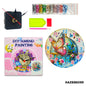 Gift To Love | Diy Diamond Clock Painting Kit | Size : 20 X 20 Cm | Code : XAZB86099