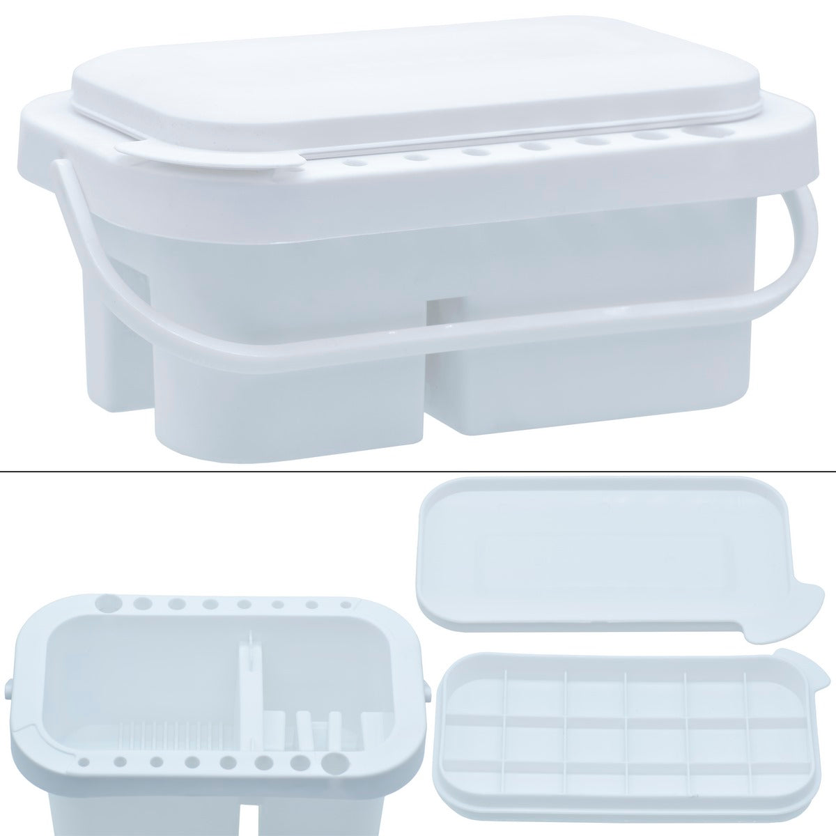 Gift To Love | Washing Bucket Multi Use Plate And Brush Holder | Code : XBT016