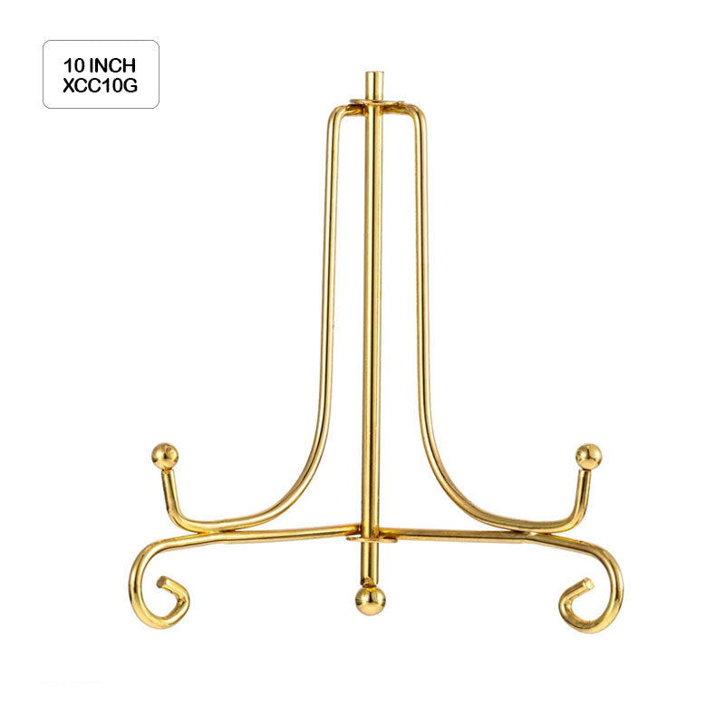 Gift To Love | Frame Holder Display Stand | Color : Gold | Size : 10 Inch | Code : XCC10G