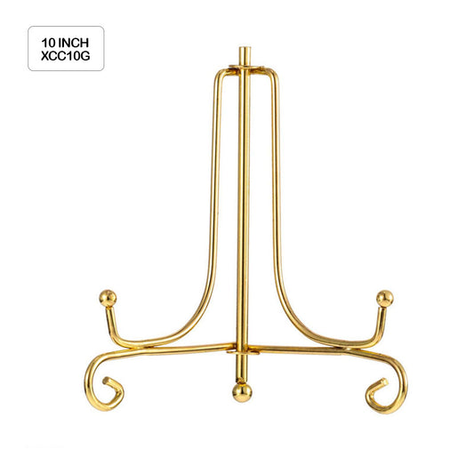 Gift To Love | Frame Holder Display Stand | Color : Gold | Size : 10 Inch | Code : XCC10G