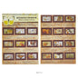 Gift To Love | Butterfly Showroom Retro Stamp Sticker | Pcs : 2 Sheet | Code : XCF12