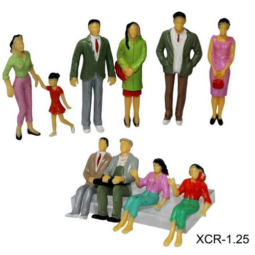 Gift To Love | Miniature Model Figure Humans 10 Pcs | Code : XCR-1.25