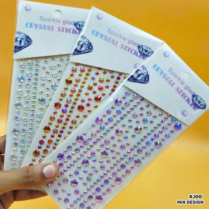 Gift To Love | Colorful Diamond Shape Sticker | Code : XJ00