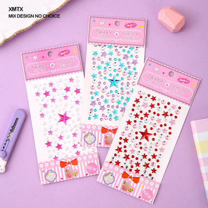 Gift To Love | Multi Diamond Design Sticker | Code : XMTX