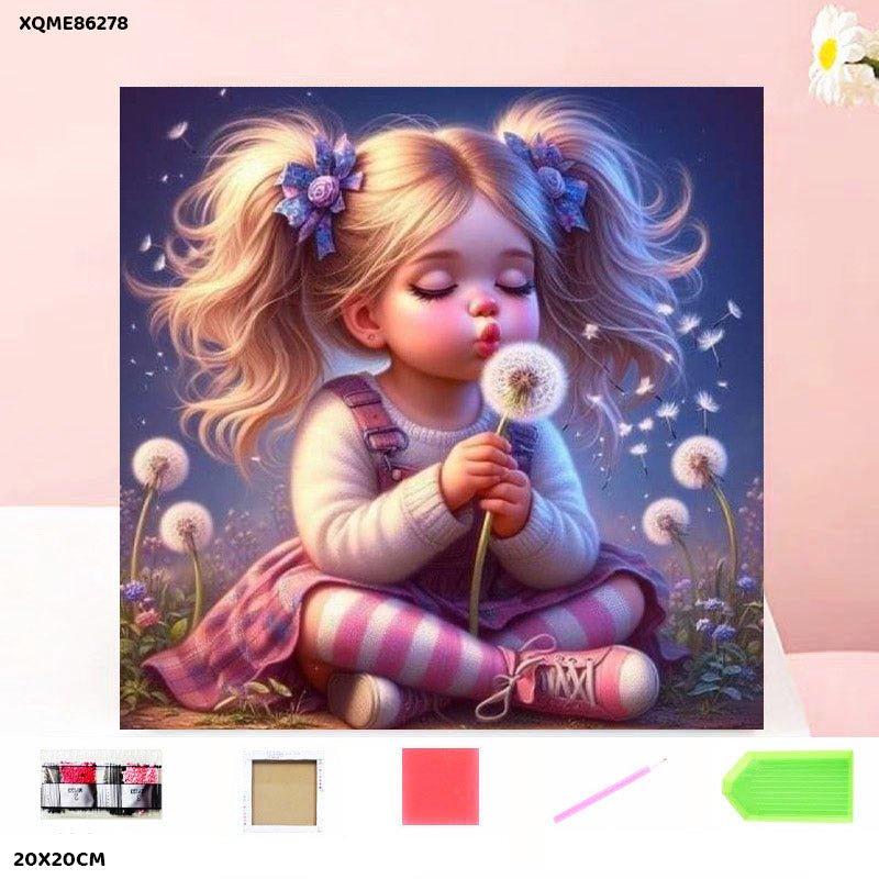 Gift To Love | Diamond Painting Diy Kit | Size : 20 X 20 Cm | Code : XQME86278