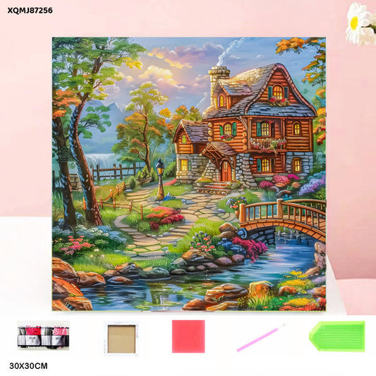 Gift To Love | Diamond Painting DIY Kit | Size : 30 X 30 Cm | Code : XQMJ87256