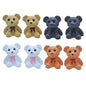 Gift To Love | Miniature Model Bear 8Pcs (C0899-1/2/3/4) | Code : XR1-A