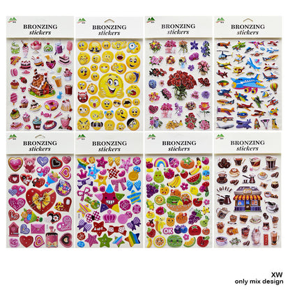 Gift To Love | Bronzing Kids Stickers | Code : XW
