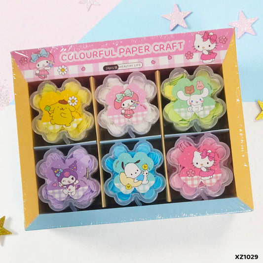 Gift To Love | Paper Soap Kitty Flower Shape BOX (24PC) | Code : XZ1029