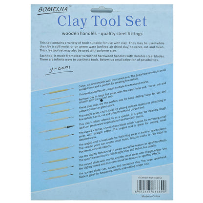 Gift To Love | Craft Clay Tool | Pcs : 11 Pcs Set | Code : Y-0001