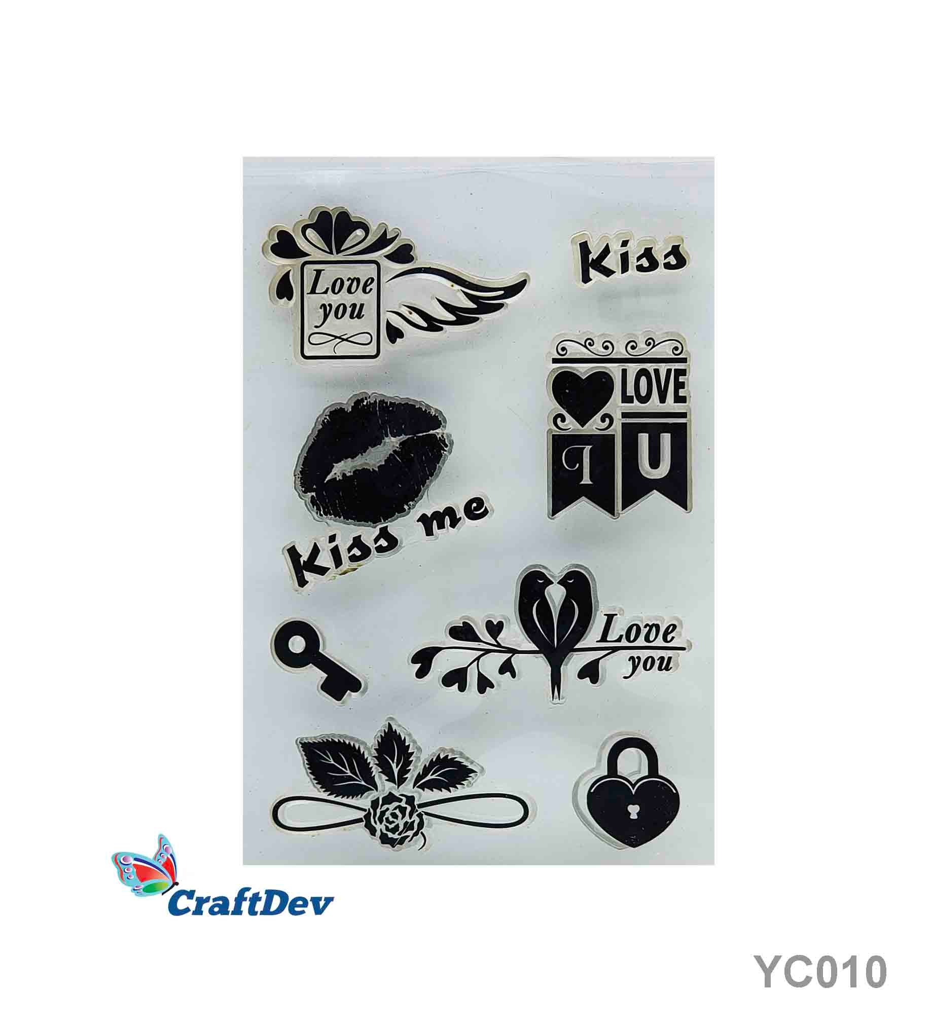 Gift To Love | Clear Stamp | Size : Small | Code : YC010