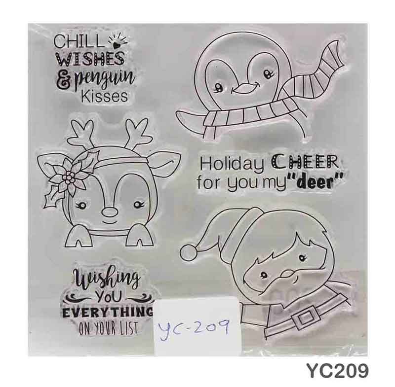 CLEAR STAMP SMALL (YC209) - GIFT TO LOVE