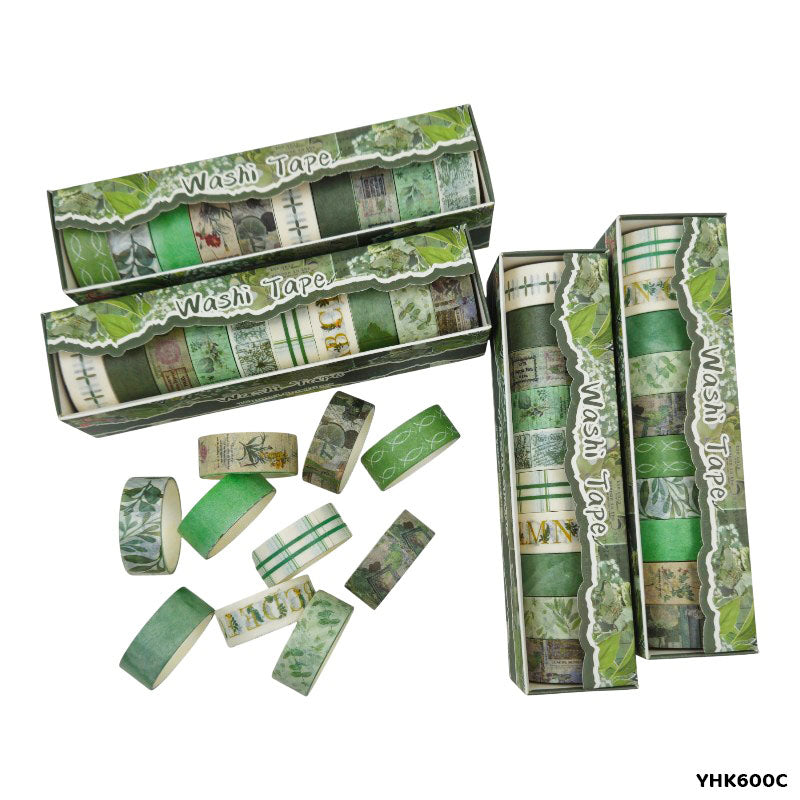 Gift To Love | Printed Tape | Size : 15 Mm X 1.8 M | Pcs : 10 Pc Pack | Code : YHK600C