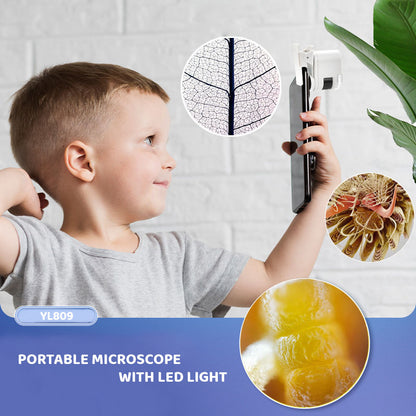 Gift To Love | Portable Microscope With Led Light | Code : YL809