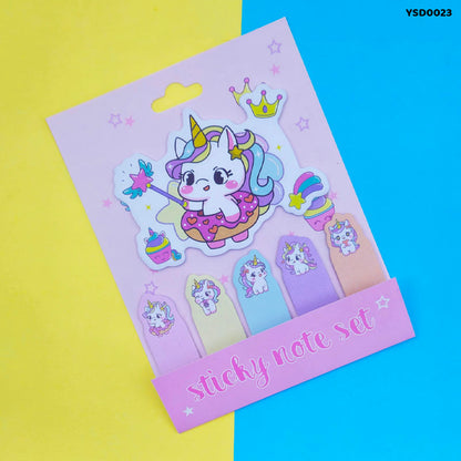 Gift To Love | Pastel Colors Sticky Note | Size : 120 Mm X 156 Mm | Code : YSD0023