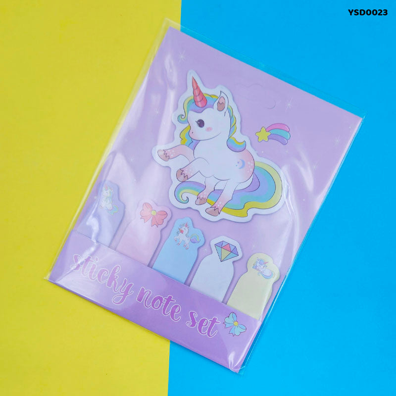 Gift To Love | Pastel Colors Sticky Note | Size : 120 Mm X 156 Mm | Code : YSD0023