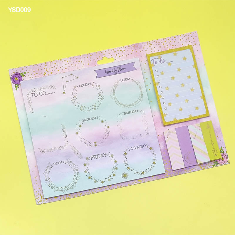 Ysd009 Planner Cartoon Print Spiral 29X21Cm