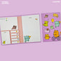 Gift To Love | Sticky Planner Cartoon Print | Size : 112 X 67 Mm | Code : YSD9823