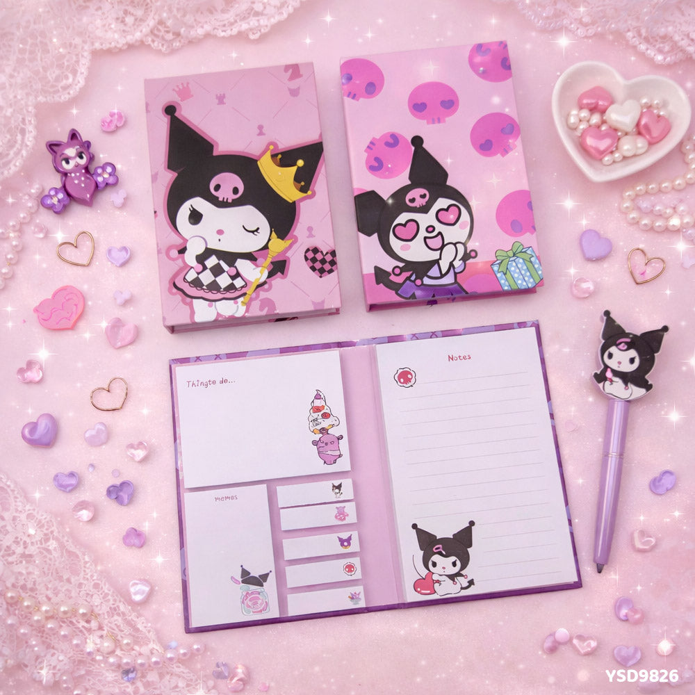 Gift To Love | Sticky Planner Cartoon Print | Size : 112 X 167 Mm | Code : YSD9826