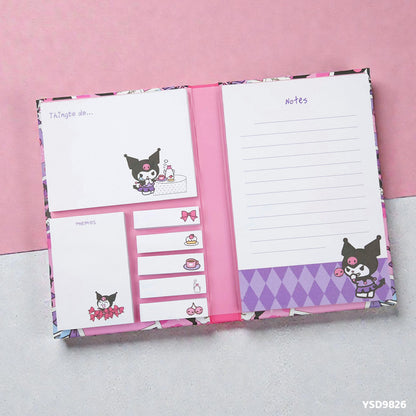Gift To Love | Sticky Planner Cartoon Print | Size : 112 X 167 Mm | Code : YSD9826