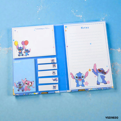 Gift To Love | Sticky Planner Cartoon Print | Size : 112 X 167 Mm | Code : YSD9830