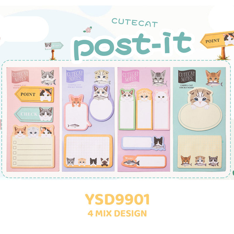 Gift To Love | Cute Cat Post-It | Code : YSD9901
