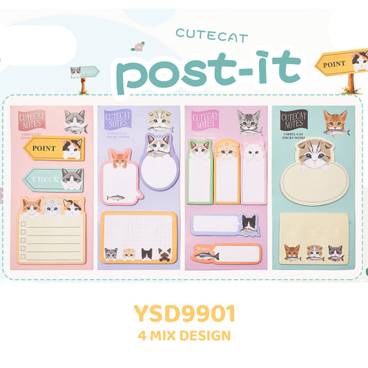 Gift To Love | Cute Cat Post-It | Code : YSD9901