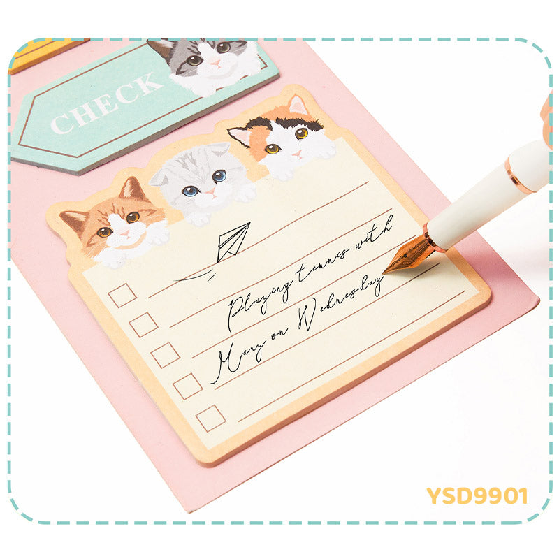 Gift To Love | Cute Cat Post-It | Code : YSD9901