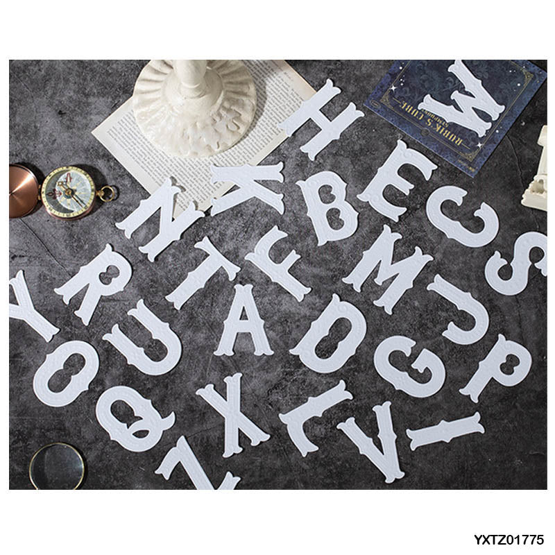 Yktz01775 Rubiks Cube Embossed Lette Sticker 26Pc