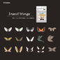 Gift To Love | Wings Collection Deco Sticker Pack | Pcs : 45 Pcs | Code : YYCS004