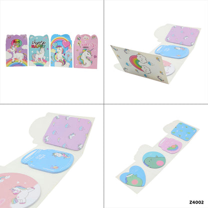 Gift To Love | Cute Design Sticky Marker | Pcs : 4 In 1 | Code : Z4002