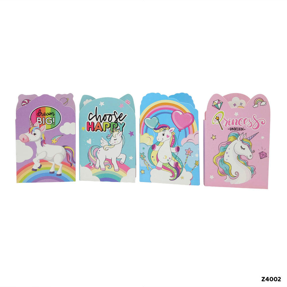 Gift To Love | Cute Design Sticky Marker | Pcs : 4 In 1 | Code : Z4002