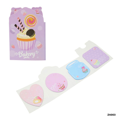 Gift To Love | Cute Design Sticky Marker | Pcs : 4 In 1 | Code : Z4003