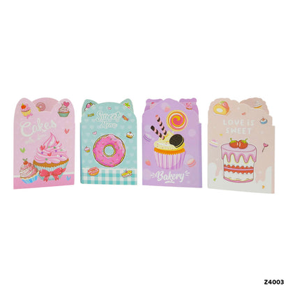 Gift To Love | Cute Design Sticky Marker | Pcs : 4 In 1 | Code : Z4003