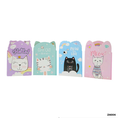 Gift To Love | Cute Design Sticky Marker | Pcs : 4 In 1 | Code : Z4004
