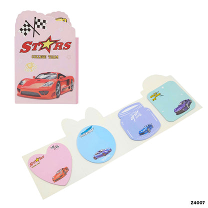 Gift To Love | Cute Design Sticky Marker | Pcs : 4 In 1 | Code : Z4007
