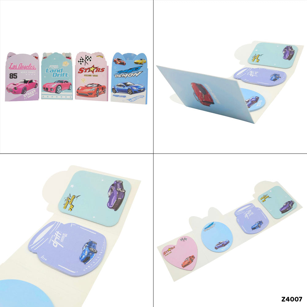 Gift To Love | Cute Design Sticky Marker | Pcs : 4 In 1 | Code : Z4007