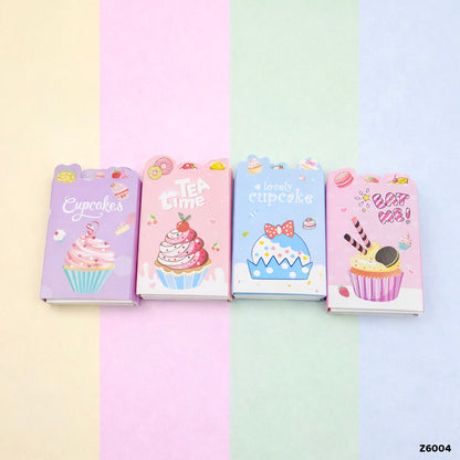 Gift To Love | Cute Design Sticky Marker | Pcs : 6 In 1 | Code : Z6004