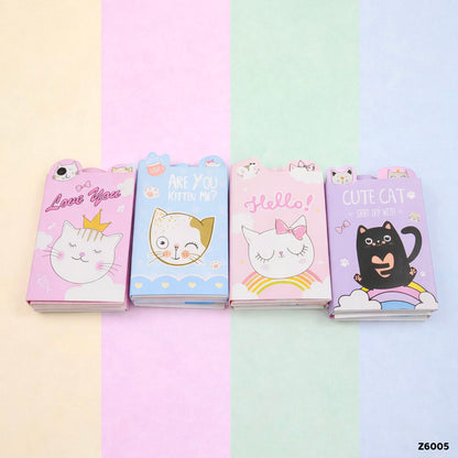 Gift To Love | Cute Design Sticky Marker | Pcs : 6 In 1 | Code : Z6005