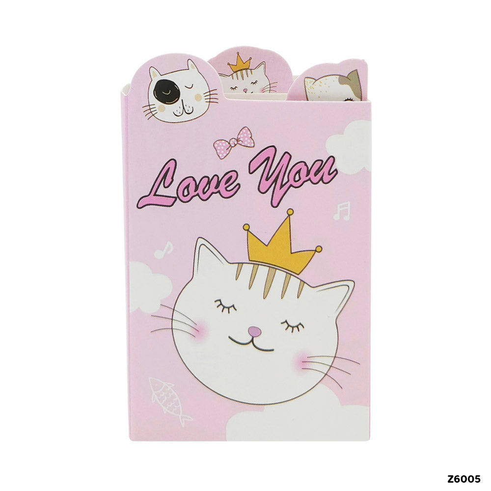 Gift To Love | Cute Design Sticky Marker | Pcs : 6 In 1 | Code : Z6005