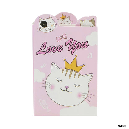 Gift To Love | Cute Design Sticky Marker | Pcs : 6 In 1 | Code : Z6005