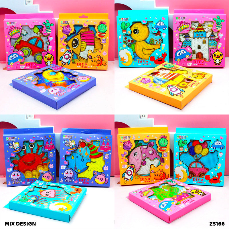 Gift To Love | Diamond Painting Diy Kit | Size : 15 X 15 Cm | Code : ZS166