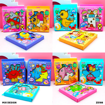 Gift To Love | Diamond Painting Diy Kit | Size : 15 X 15 Cm | Code : ZS166