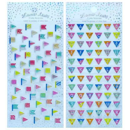 Gift To Love | Sticker Lunar Tears A To Z | Code : ZW-BE-BAZ