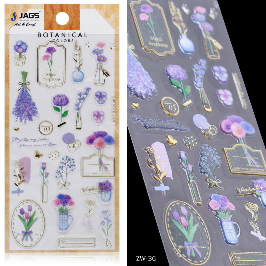 Gift To Love | Sticker Transparent Botanical | Code : ZW-BG