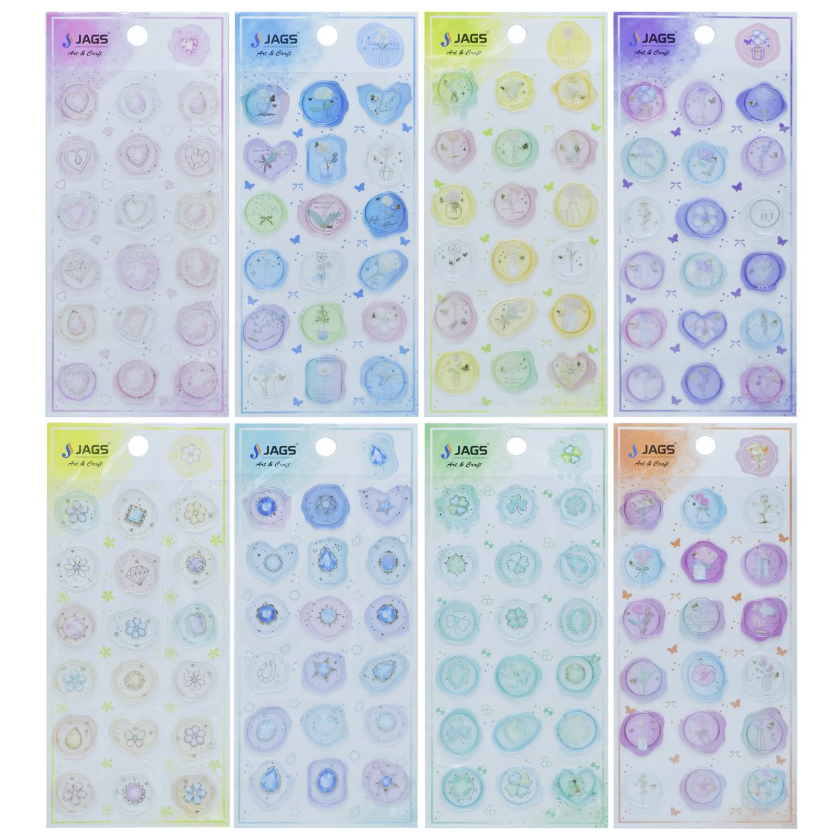 Gift To Love | Sticker Transparent Seal Wax Stamp | Code : ZW-BY