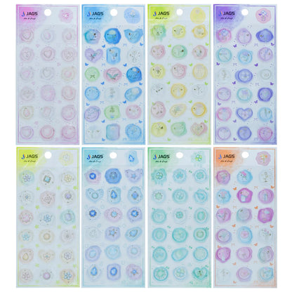 Gift To Love | Sticker Transparent Seal Wax Stamp | Code : ZW-BY