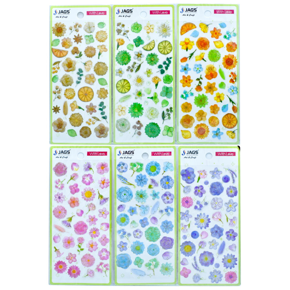 Gift To Love | Love Flower Sticker | Code : ZW-CC