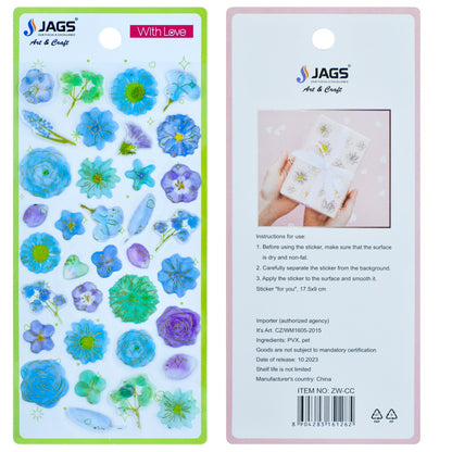 Gift To Love | Love Flower Sticker | Code : ZW-CC